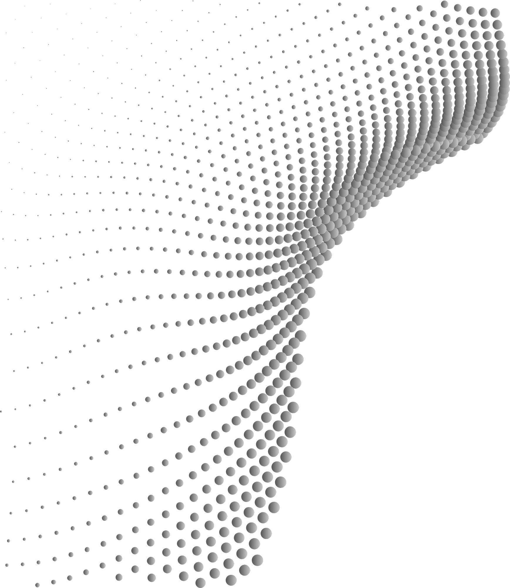 Dotted wave pattern background